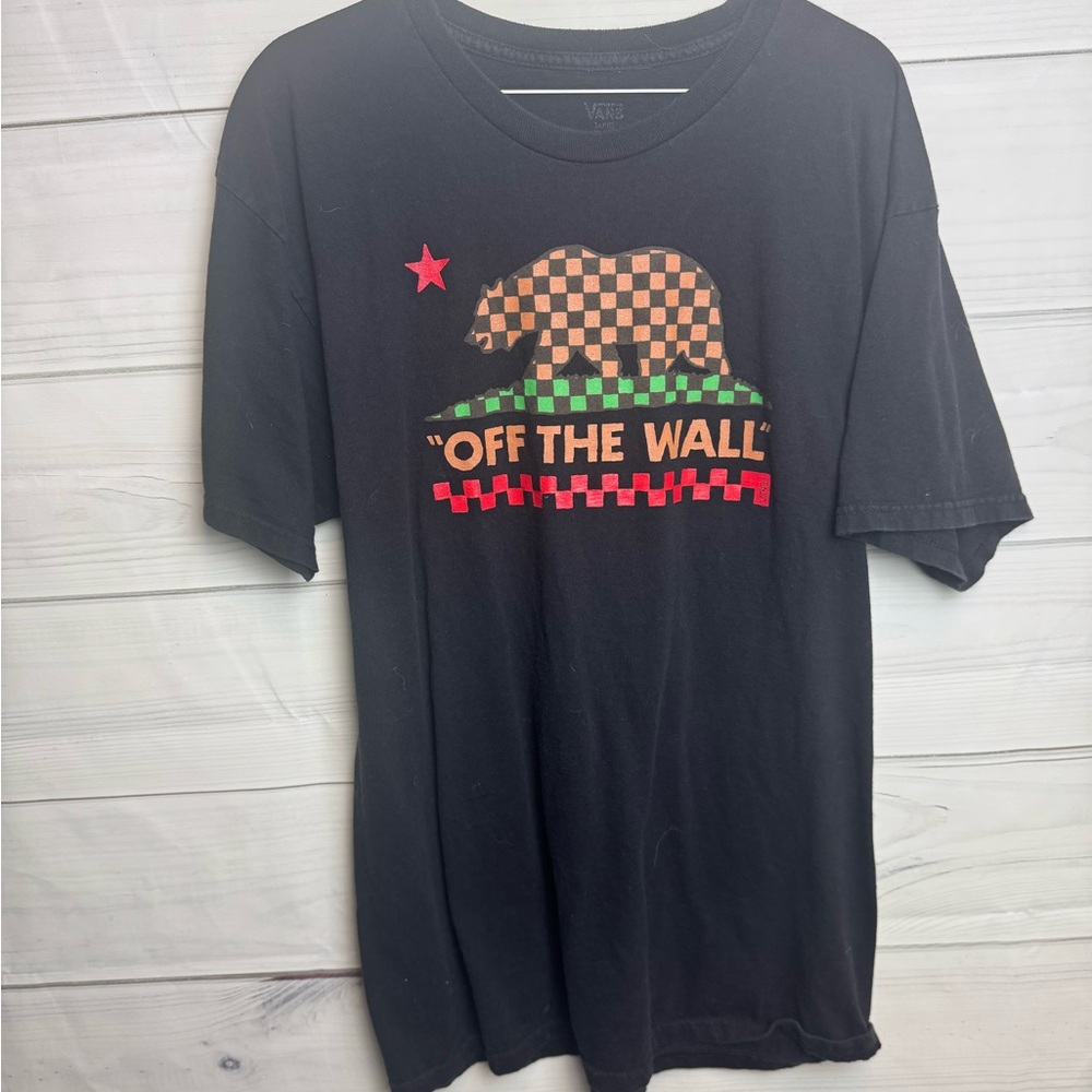 Vans Black Graphic T-Shirt